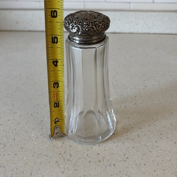 Pretty Vintage Sugar Shaker W/ Decorative Screw Top - Picture 4 of 6